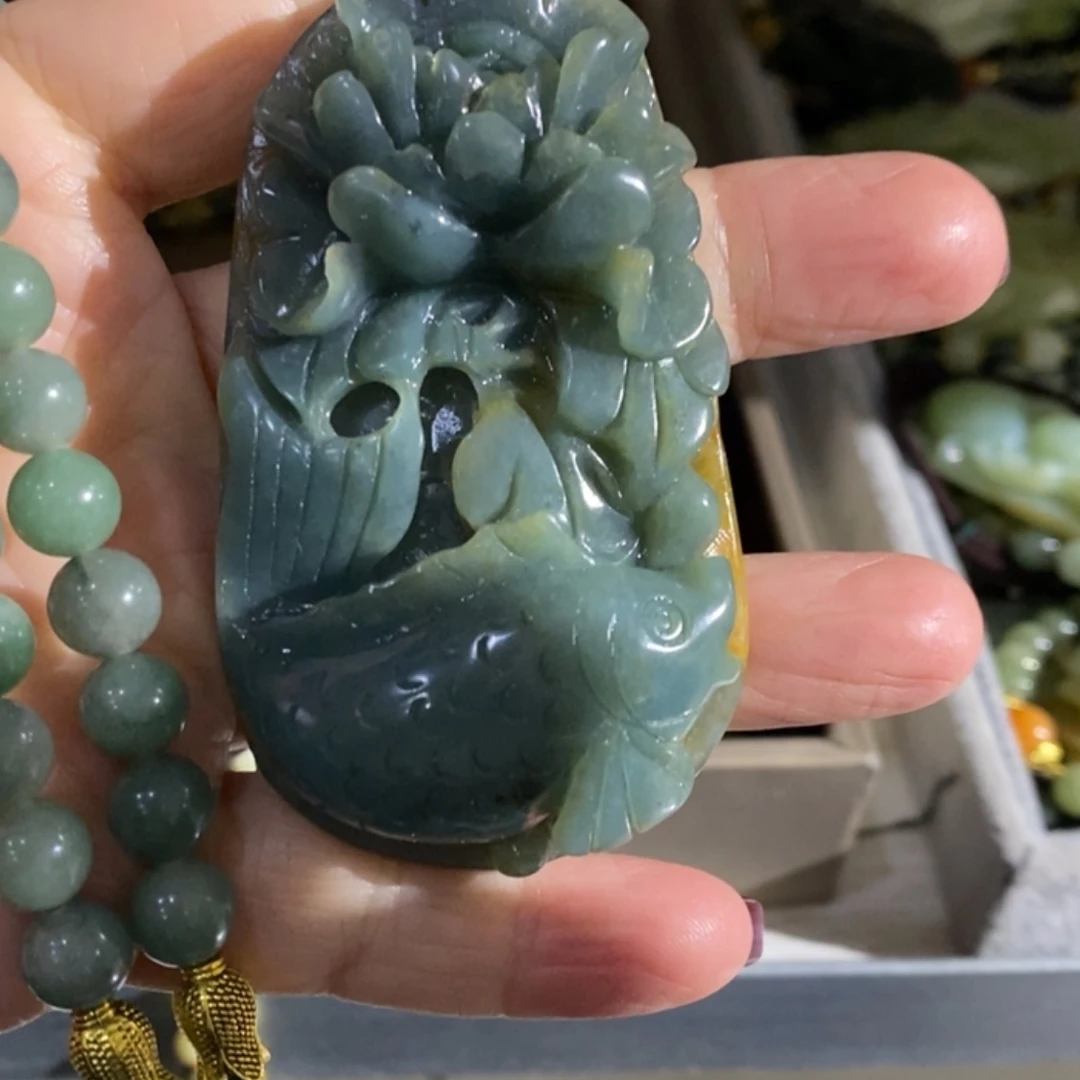 【闪购商品】岫玉毛衣链未镶嵌