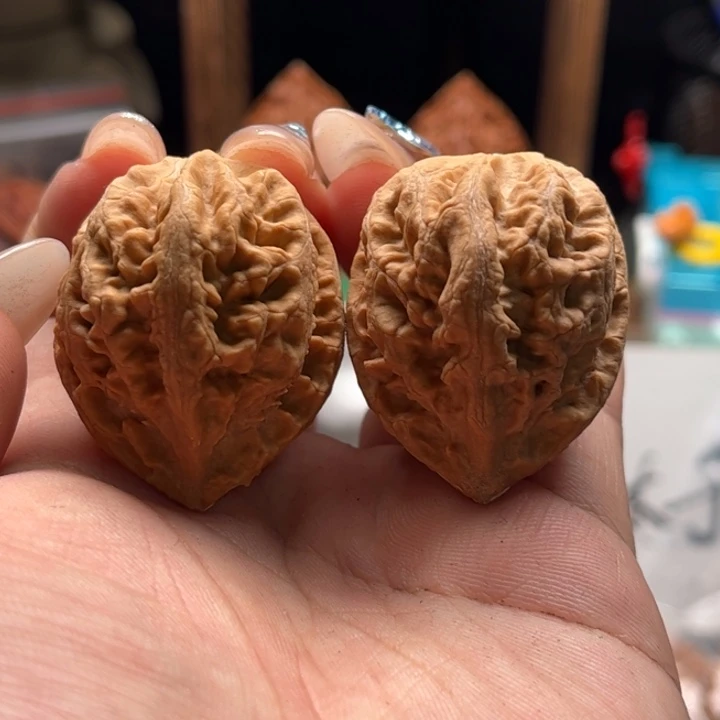 文玩核桃把件关东木子家楸大胖74