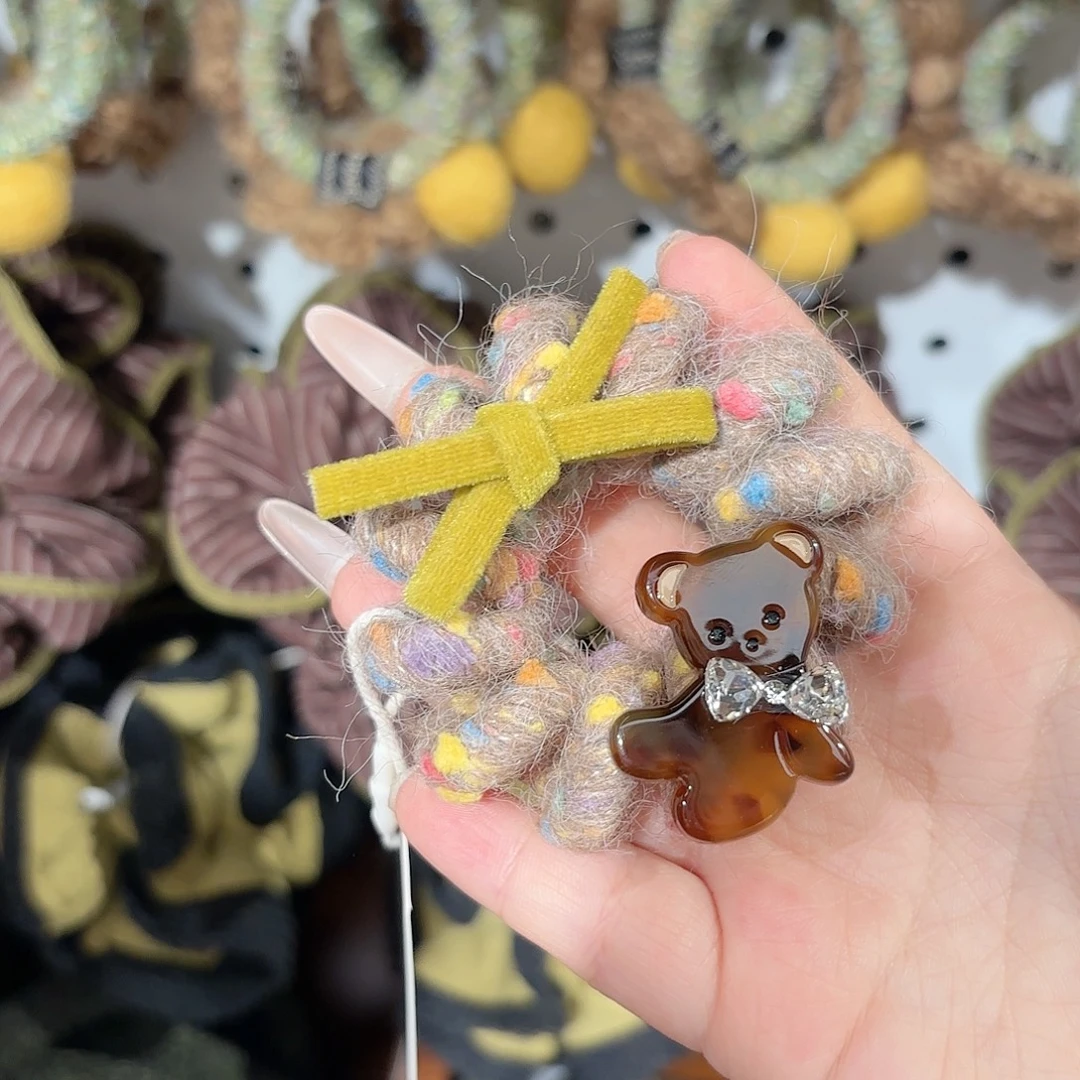 皮质铁合金发饰发夹