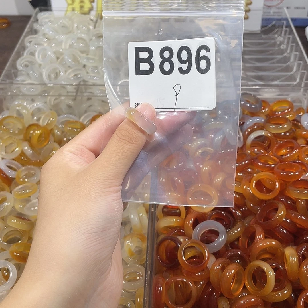 未镶嵌戒指玛瑙/玉髓896