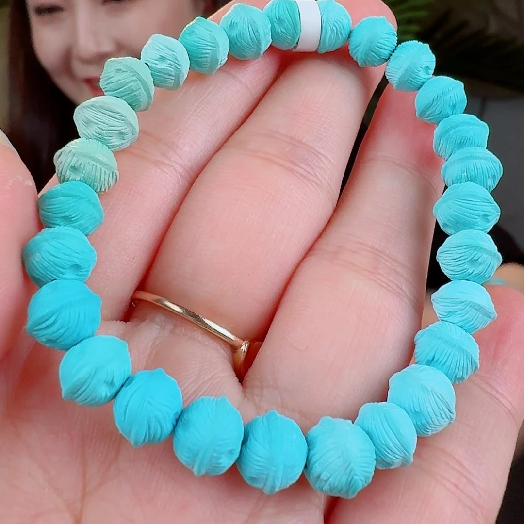 绿松石珠宝奇石未镶嵌