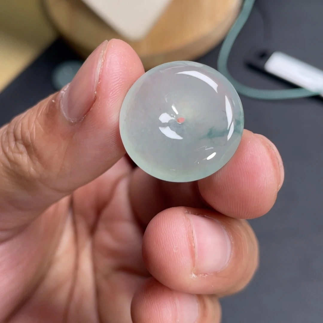 翡翠未镶嵌颈饰22.5+5.8