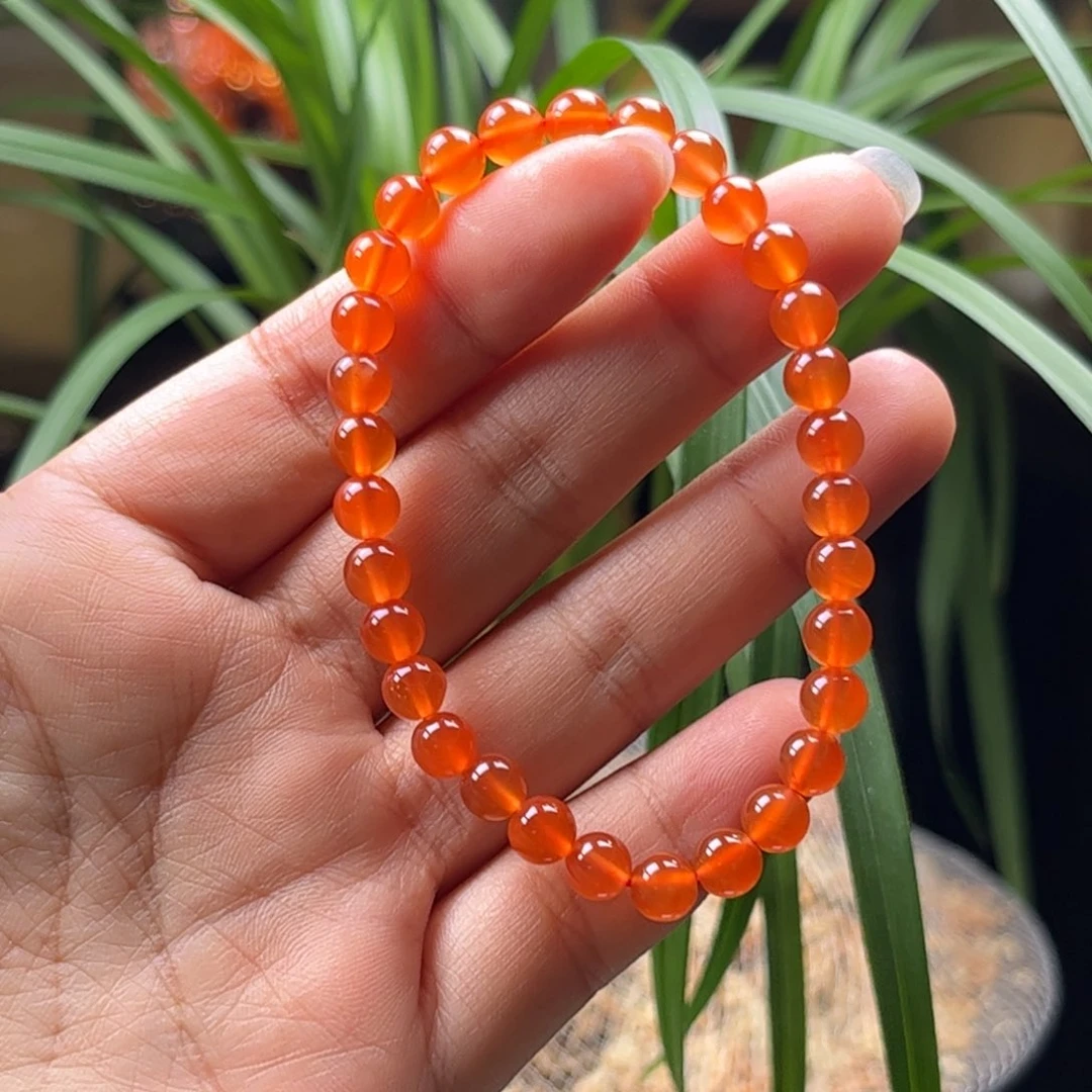 未镶嵌手串南红玛瑙