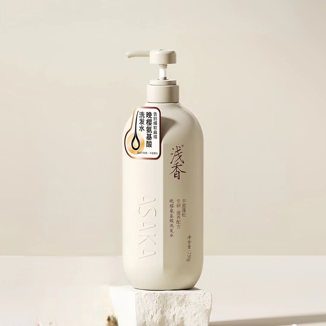 QX日本晚樱氨基酸洗发水750g