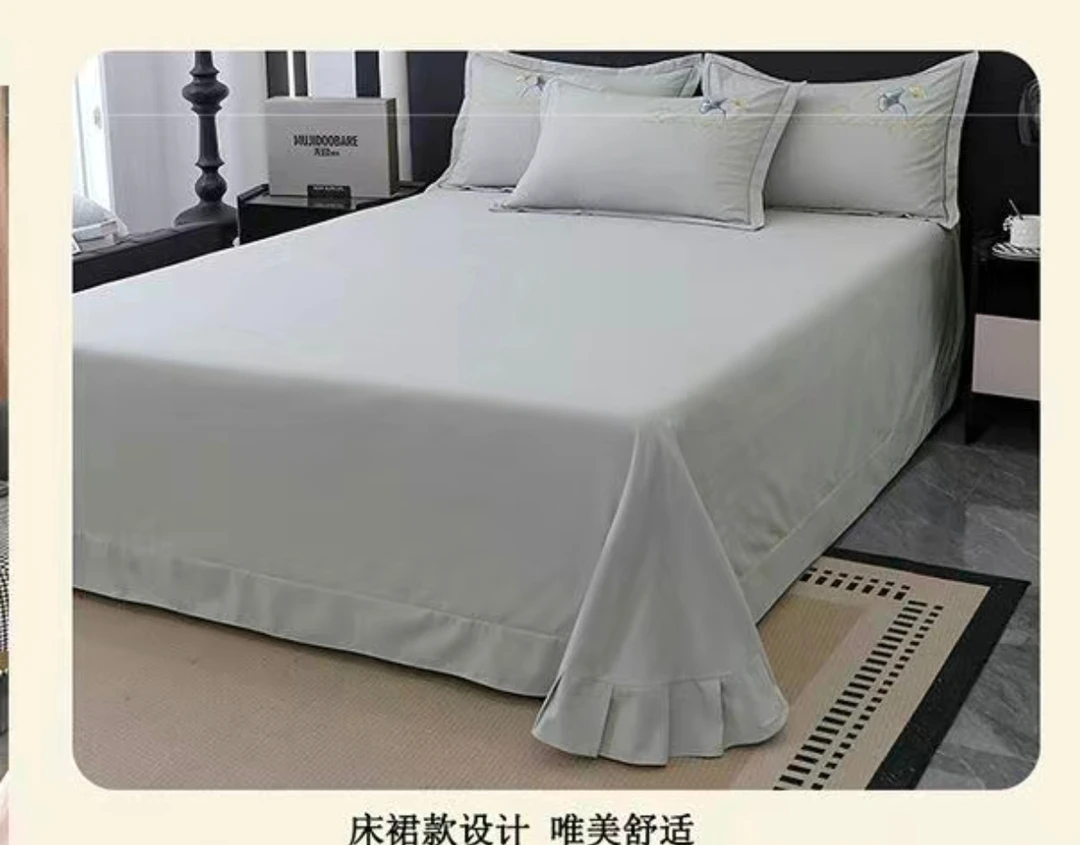 【床单被套枕套】婴童多件套套装夏季秋冬季轻奢双层加厚高档简约