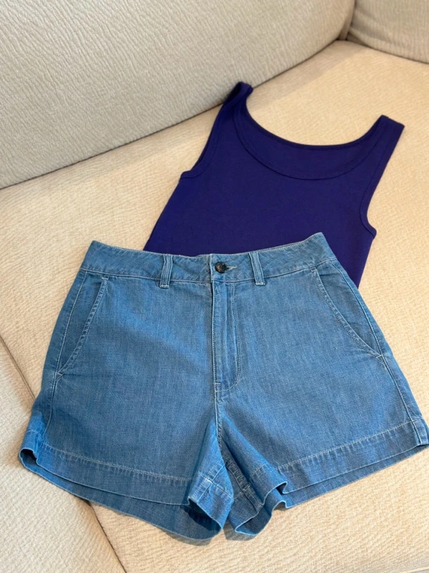 KKER STUDIO“周末市集”自由不拘的美式polo刺绣短裤