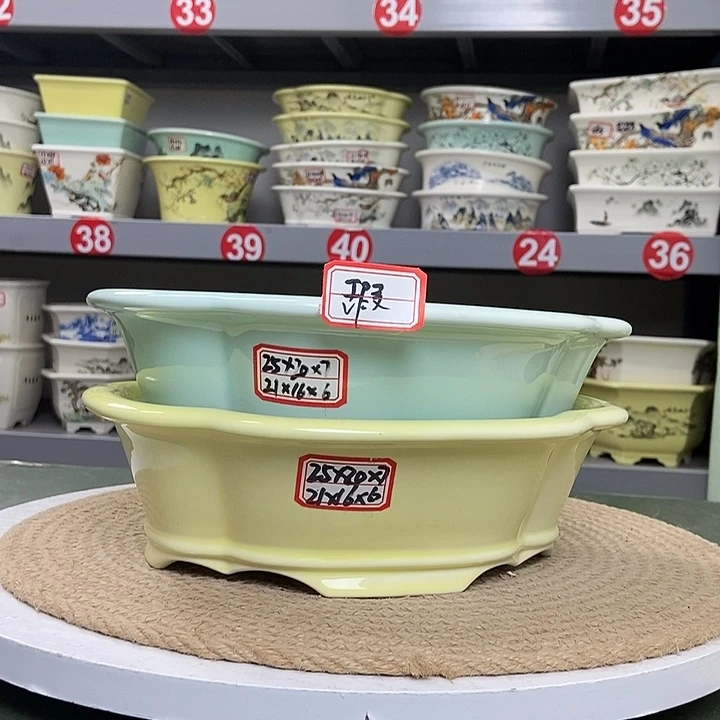 紫砂紫砂花盆5251