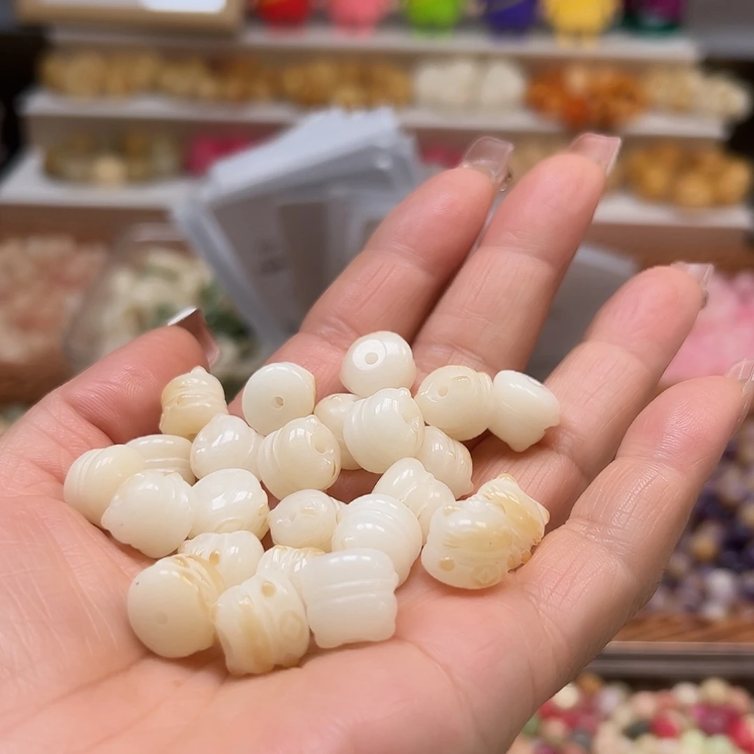 手串菩提根/象牙果卡12炭烧招财猫30颗