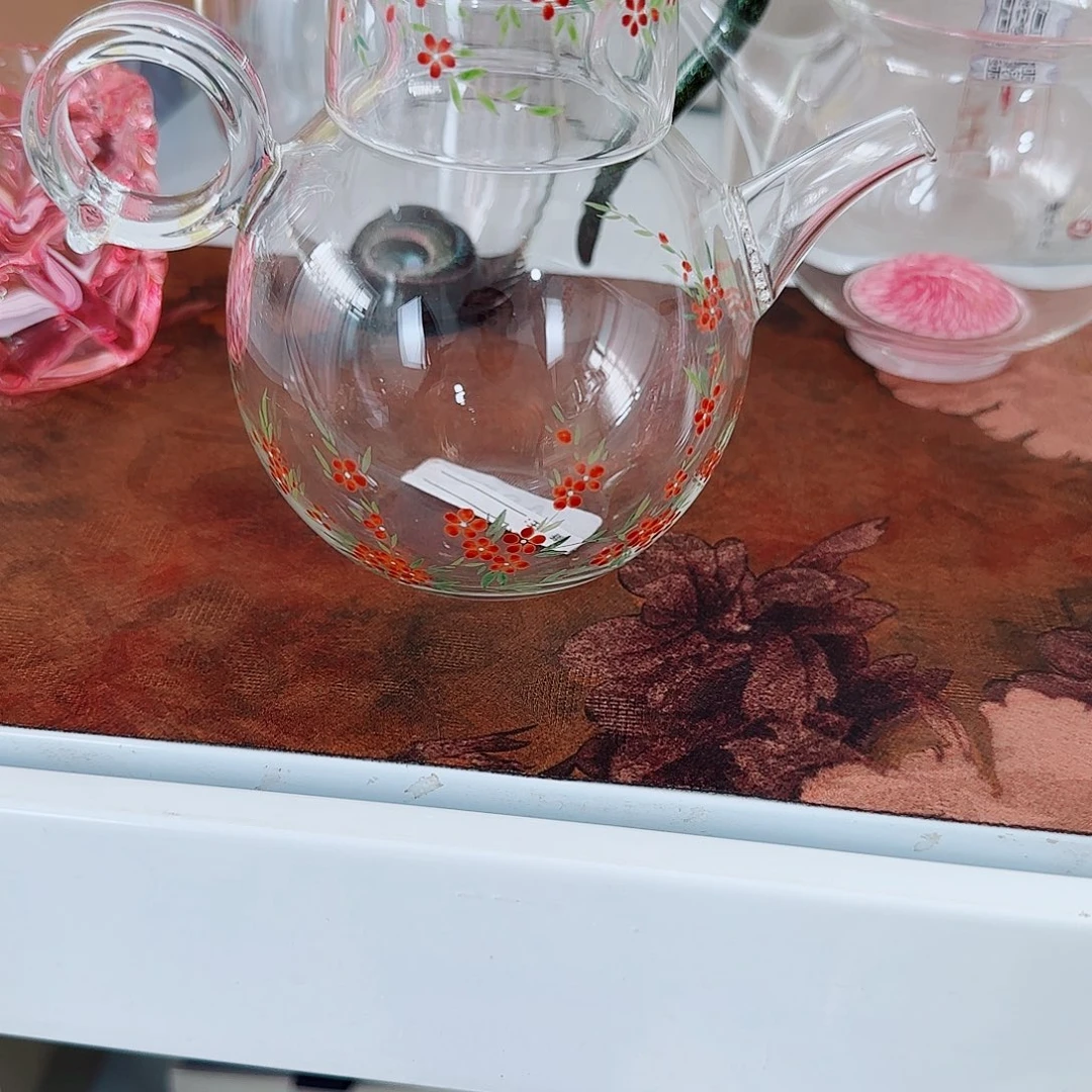 秋***子样品微瑕遇见手绘茶壶