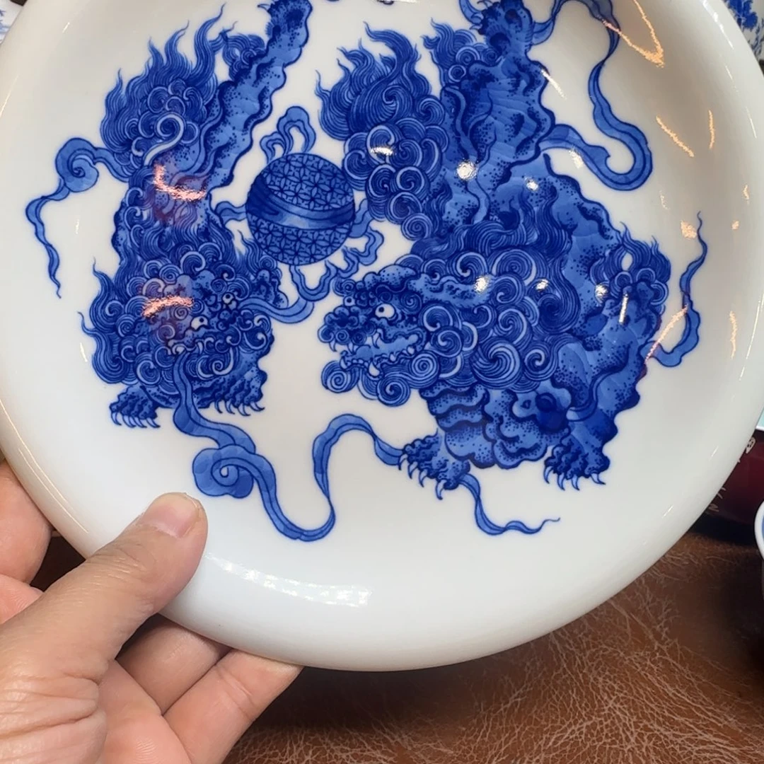 陶摆件今天晚上的月亮很圆