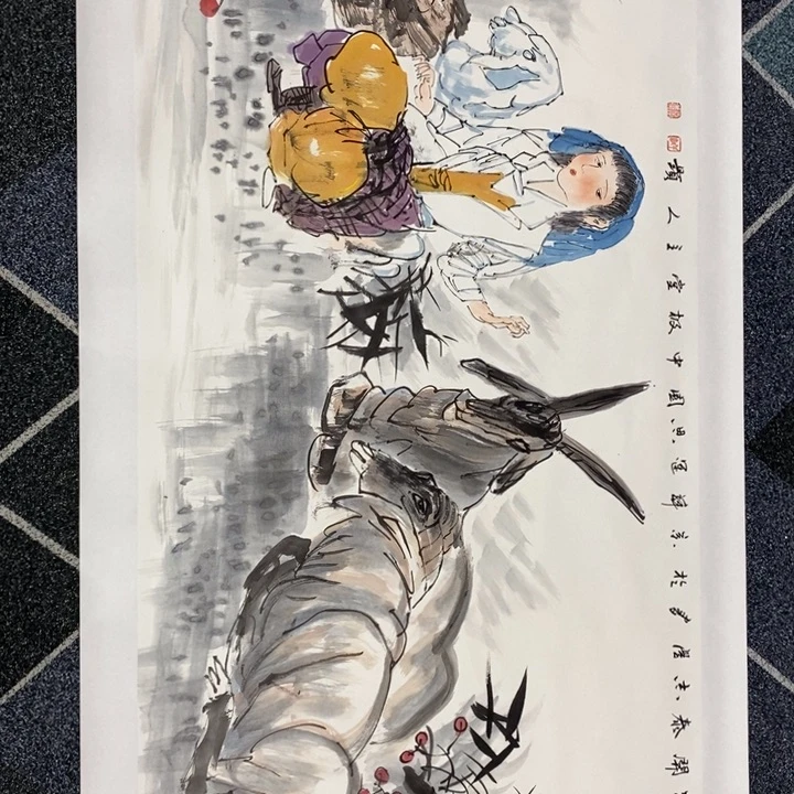 手绘作品等多种形式进行