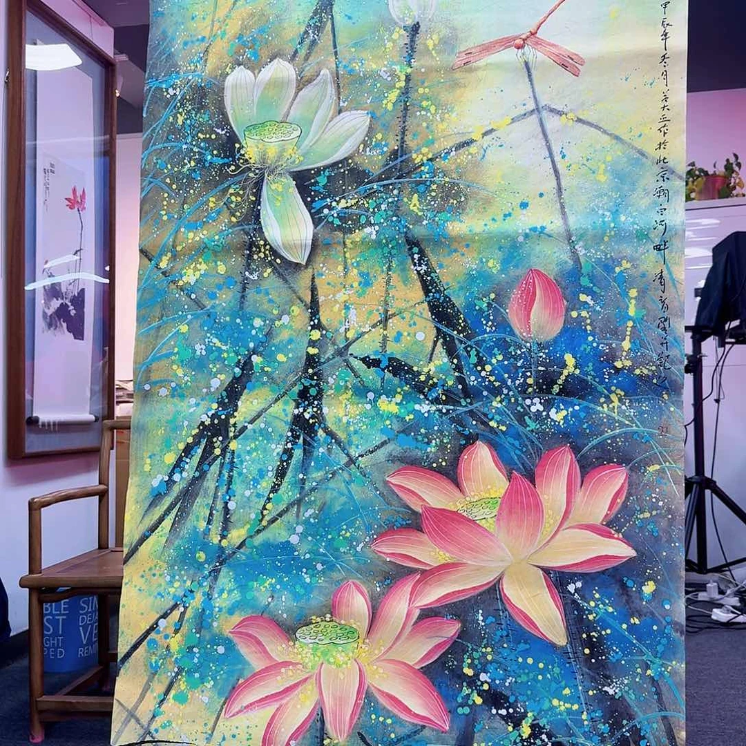 国画多次参加国内外大型画展