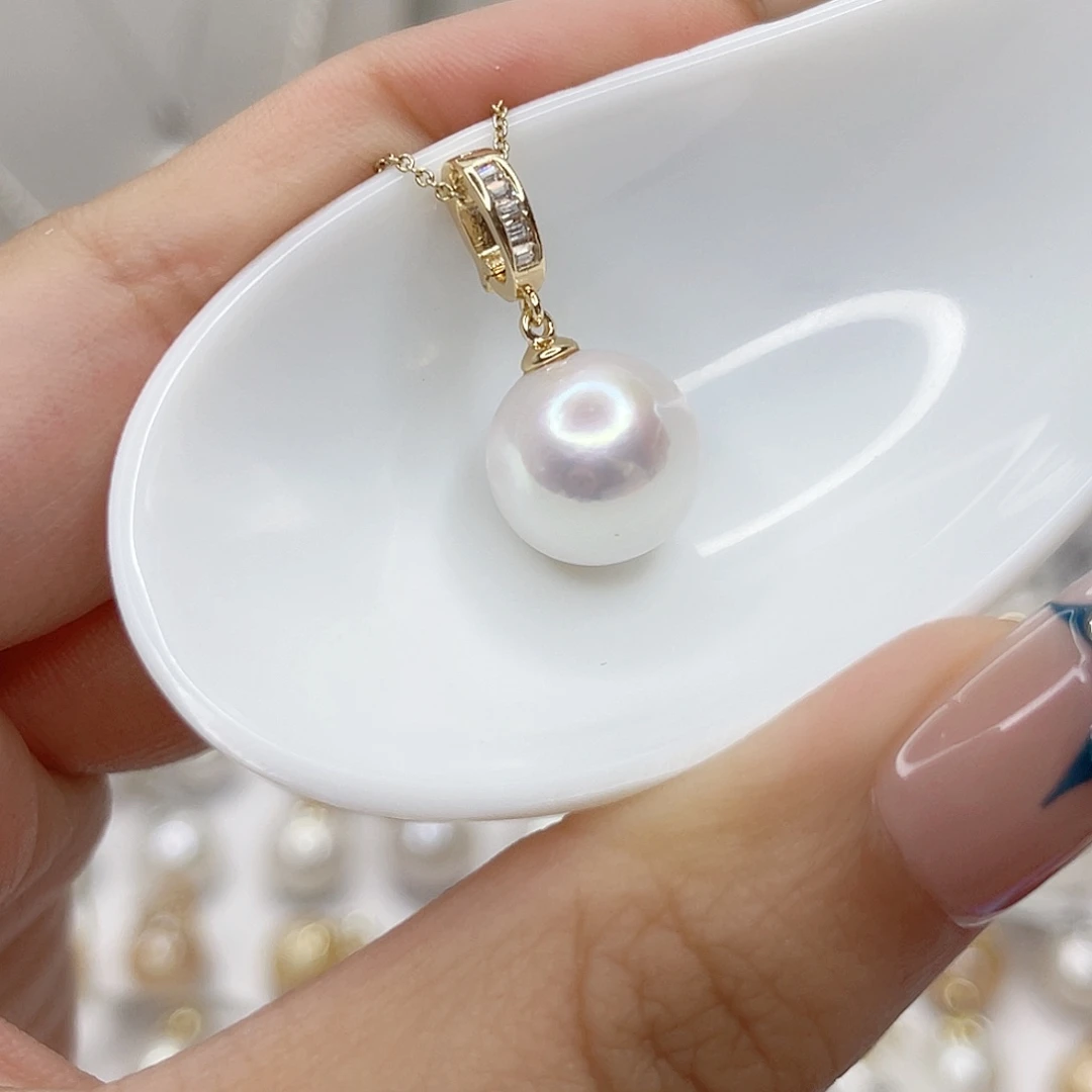 淡水珍珠合金吊坠(赠链)