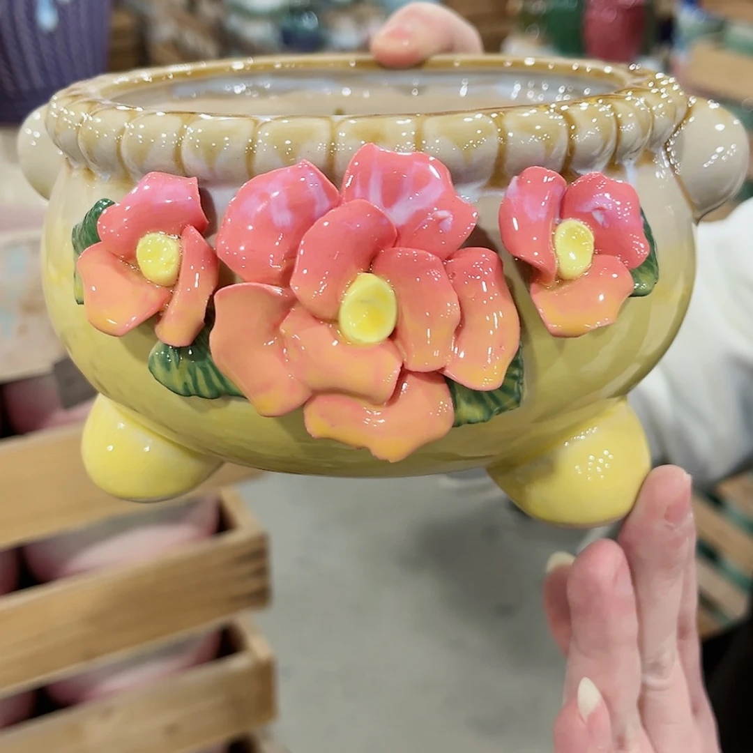 【闪购商品】陶瓷陶瓷多肉植物花盆