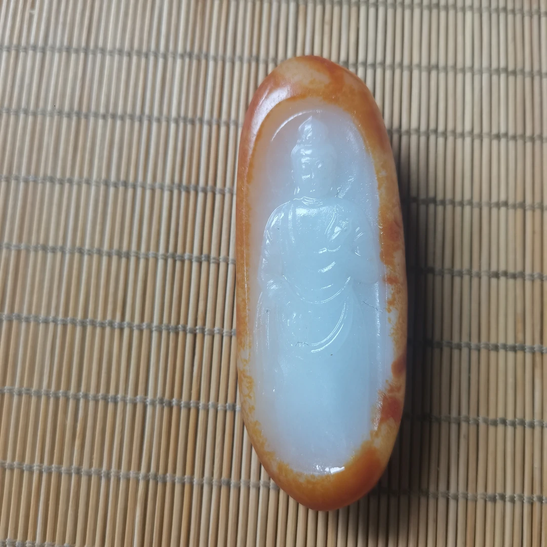 新疆和田玉素衣观音97g