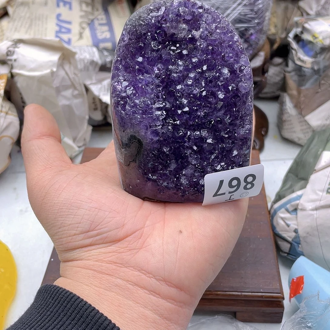 紫晶大型摆件（非配饰）未镶嵌