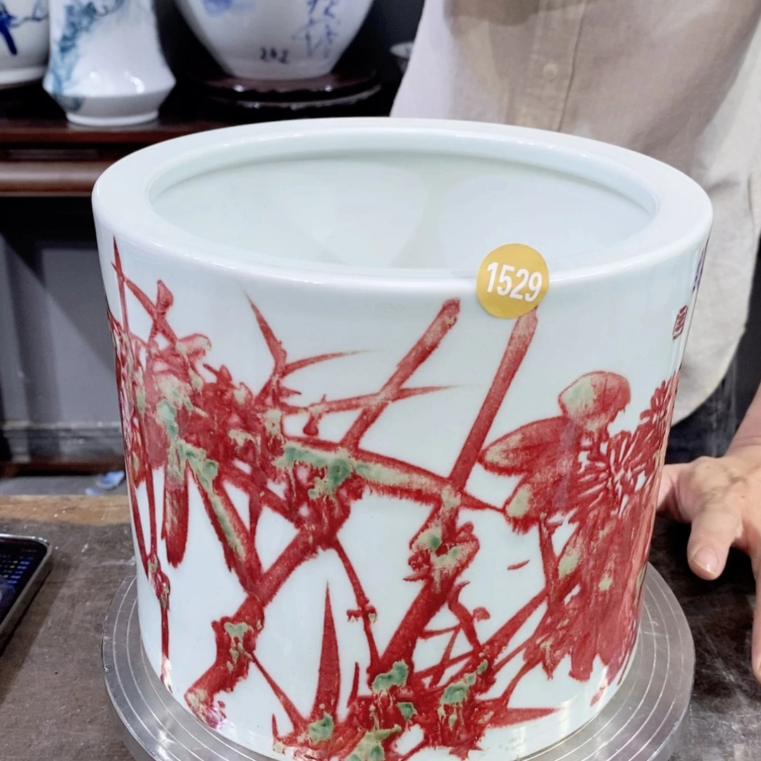 摆件吴义松陶瓷直播间1529