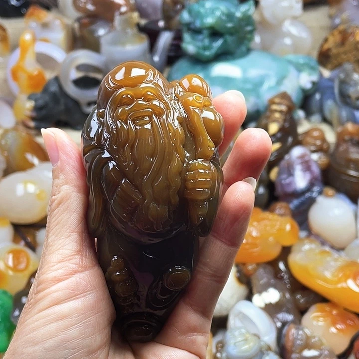 玛瑙/玉髓饰品未镶嵌说****：