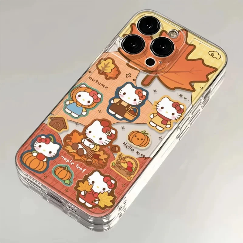 美拉德凯蒂猫适用iphone16苹果15手机壳小米OPPO华为VIVO荣耀一加