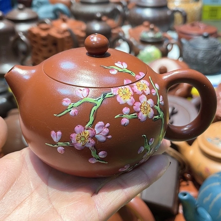 紫砂茶宠220cc宜兴紫砂壶