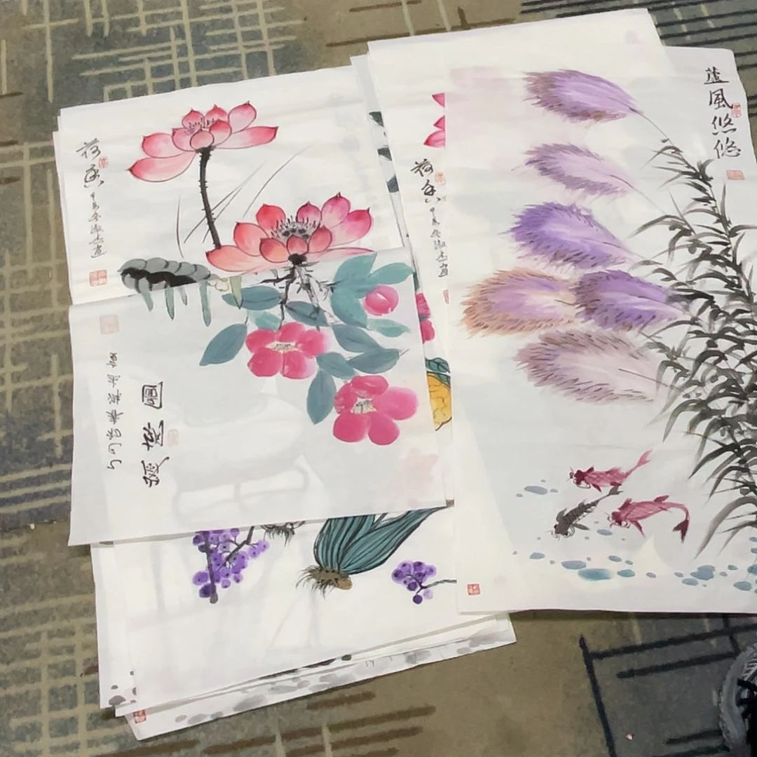 国画三尺作品王老师111111