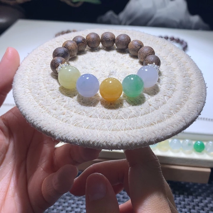 翡翠散珠浓彩色卡12.6-13