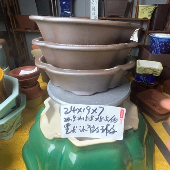 紫砂花瓶紫砂花盆