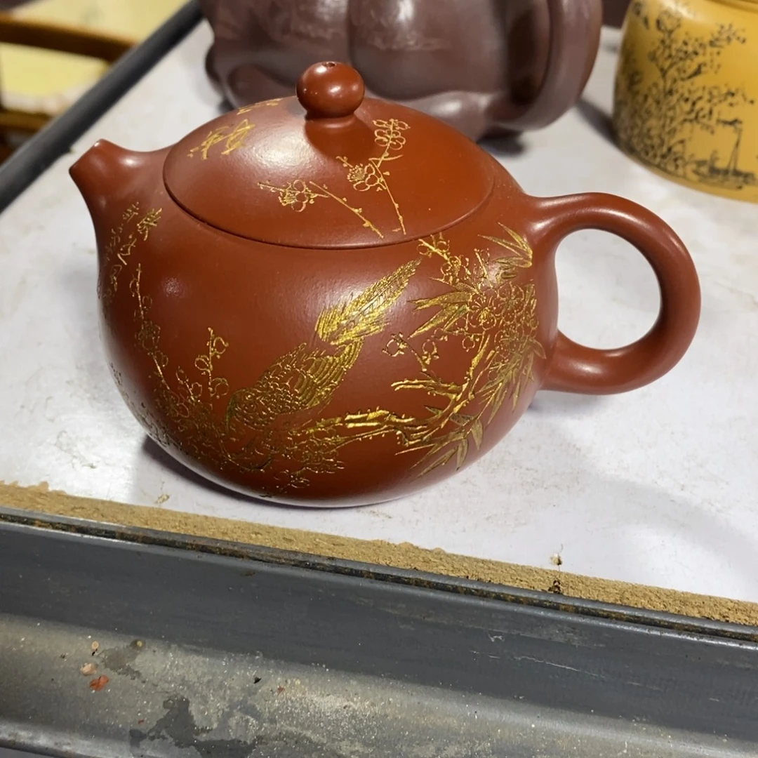 紫砂茶壶原矿手工282