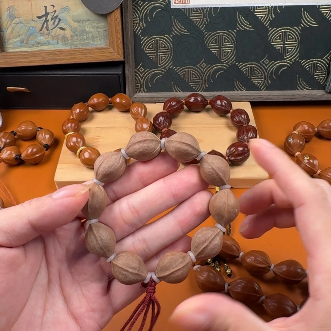 橄榄核手串16.22梅林铁核