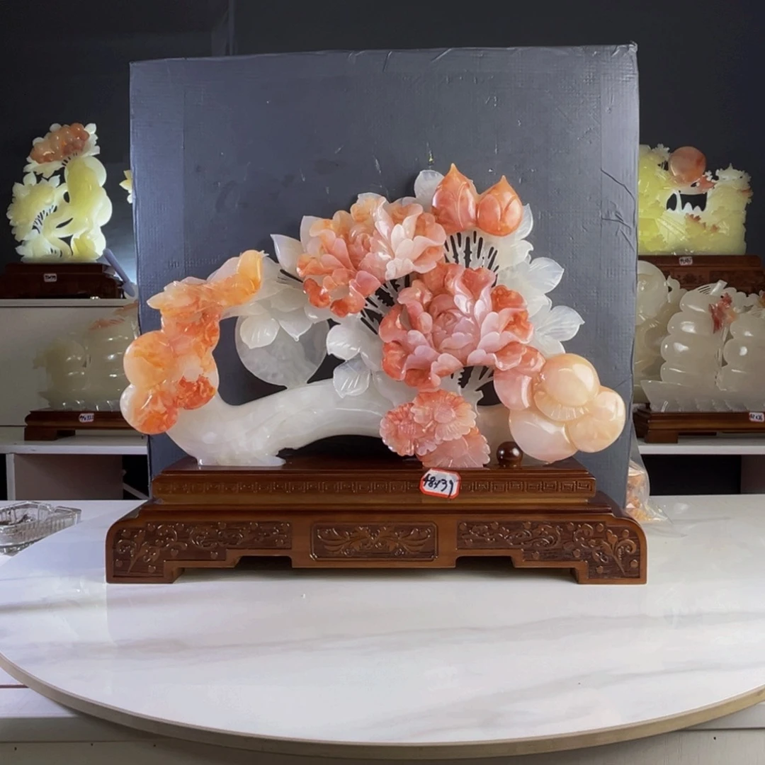 石材家居摆件富贵如意