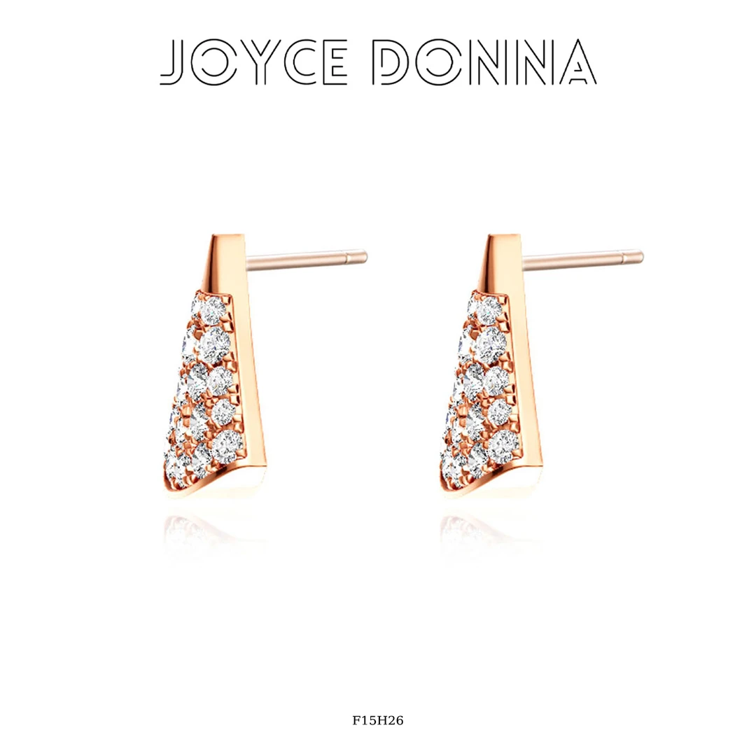 镀K金 气质时尚百搭个性耳环 F15H25 F15H26