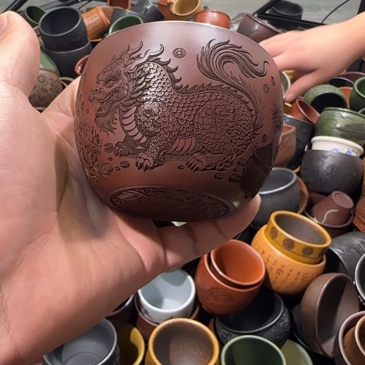 茶杯紫砂全手工制作工艺