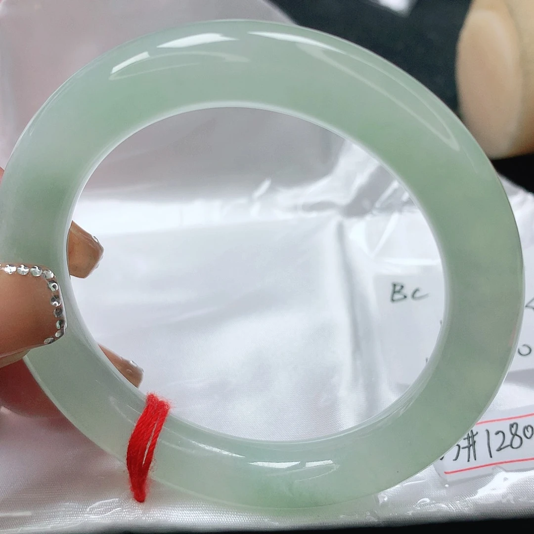 翡翠手镯未镶嵌缅甸天然A货翡翠