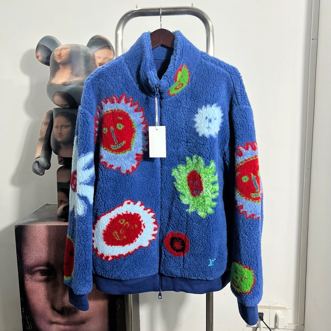未使用 LouisVuitton/路易威登 草间弥生泰迪外套 W2026尺码XL