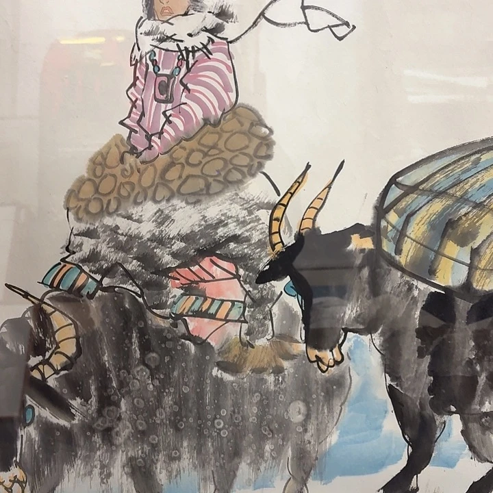 国画庞**军手绘作品欣赏