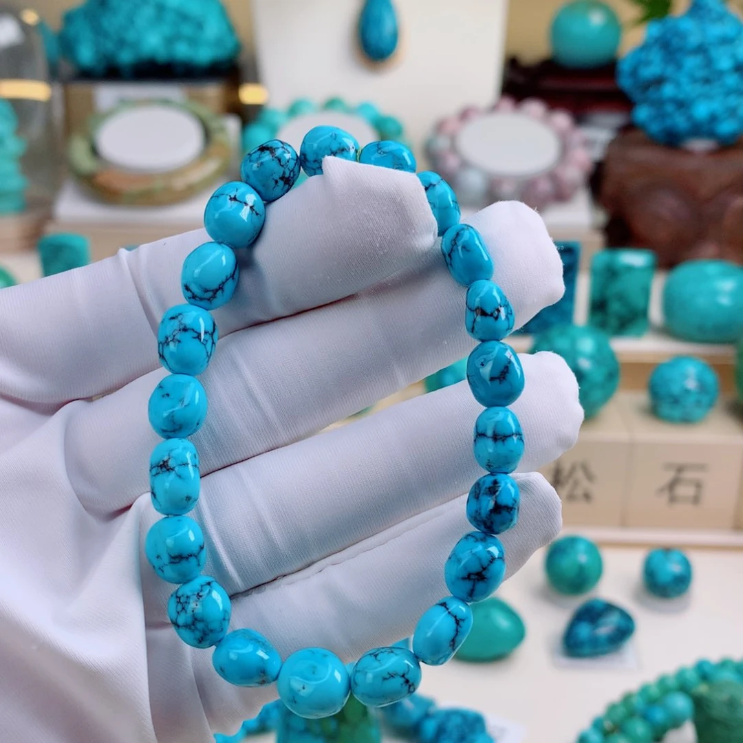 未镶嵌绿松石珠宝奇石