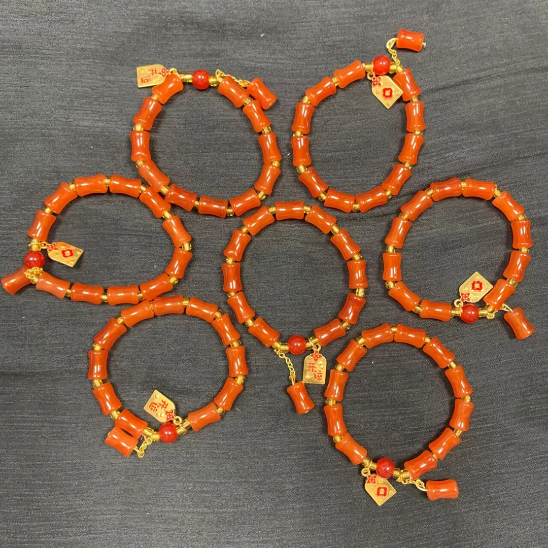 【小天总】TC25035 天承妮佳 天然国风竹节手串 (多样性发其一)