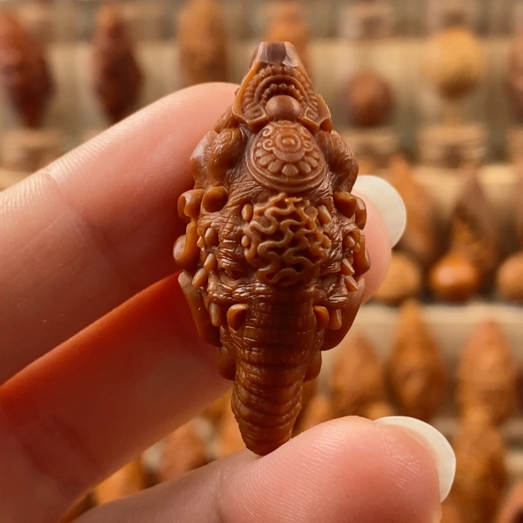 橄榄核手串/手链黑***憨象神