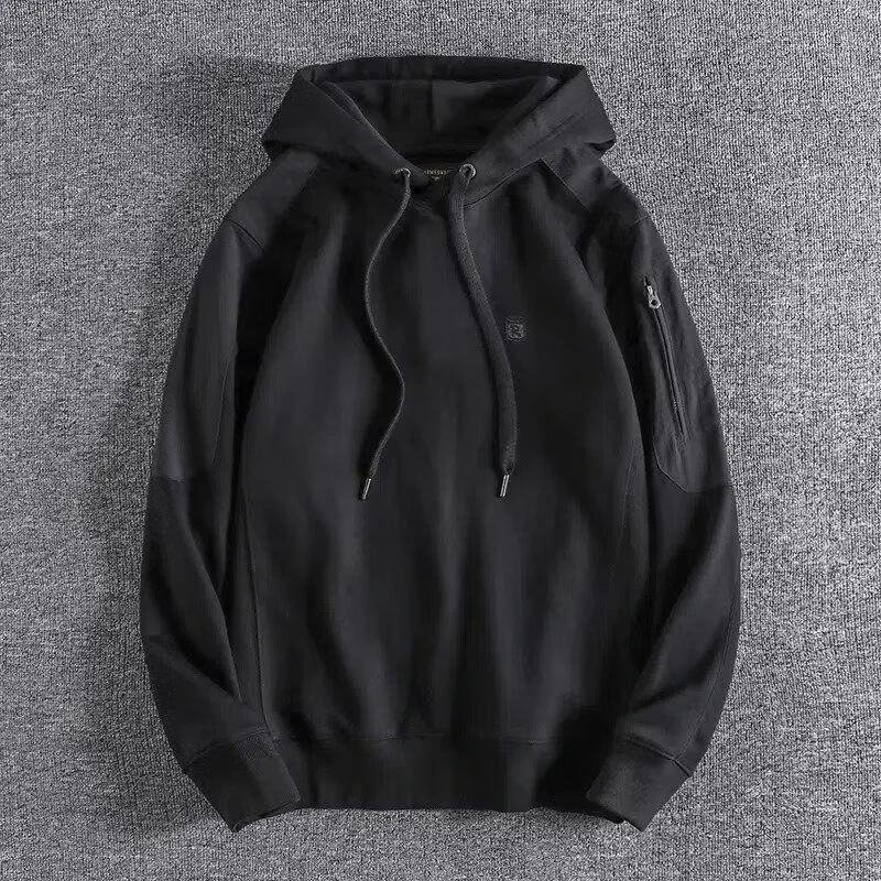 仓石一树潮牌连帽卫衣男秋冬款韩版美式复古宽松休闲运动百搭外套