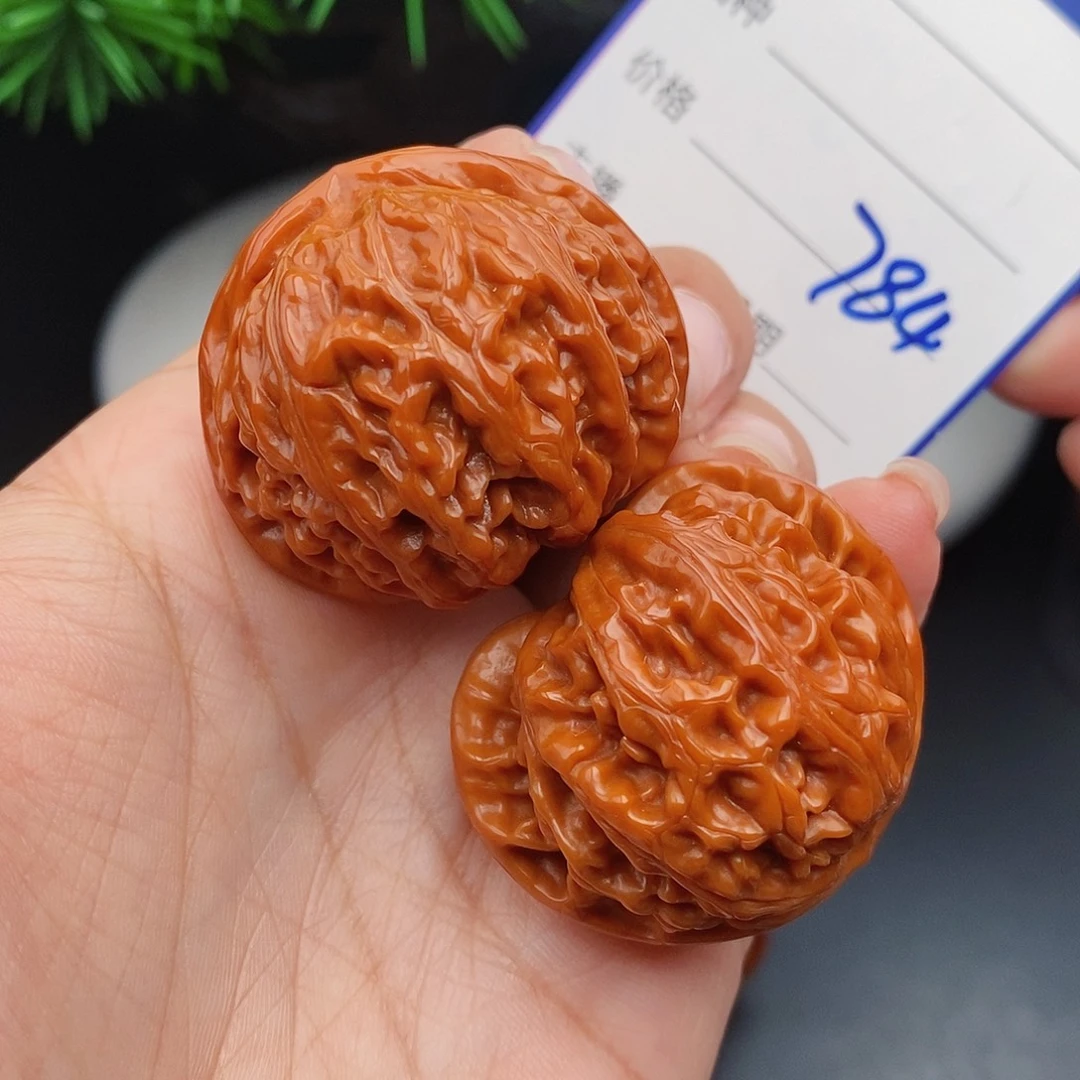 文玩核桃把件38宫灯784