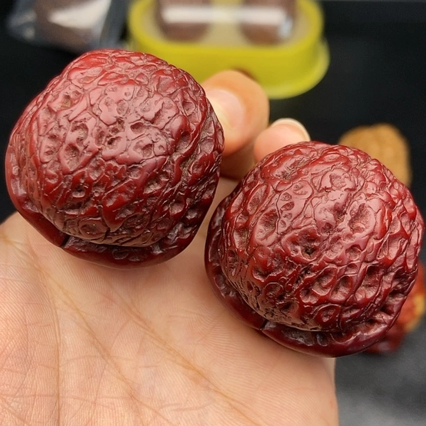 【闪购商品】把件文玩核桃42尺龙珠56.4克