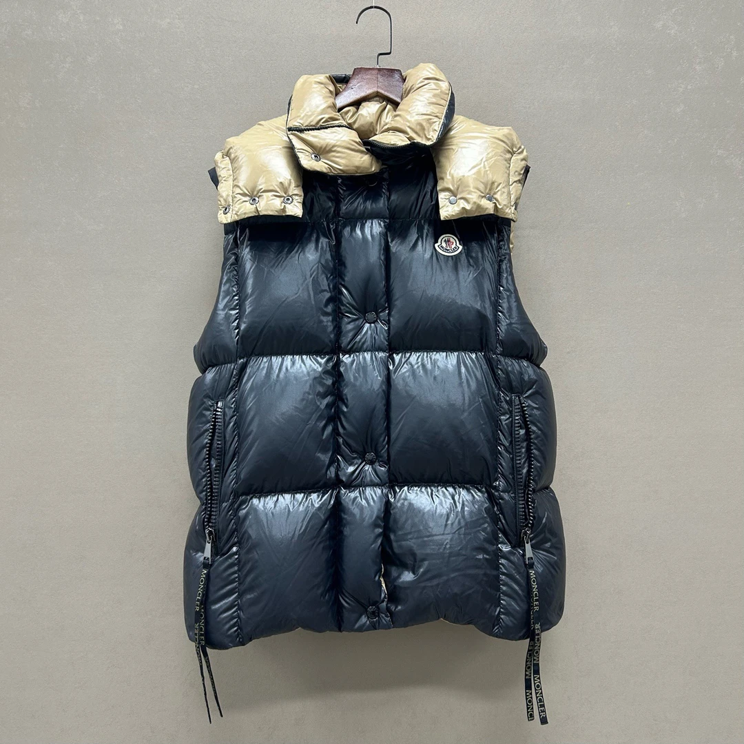 99新 MONCLER parana黑金羽绒马甲 1码 ys000772
