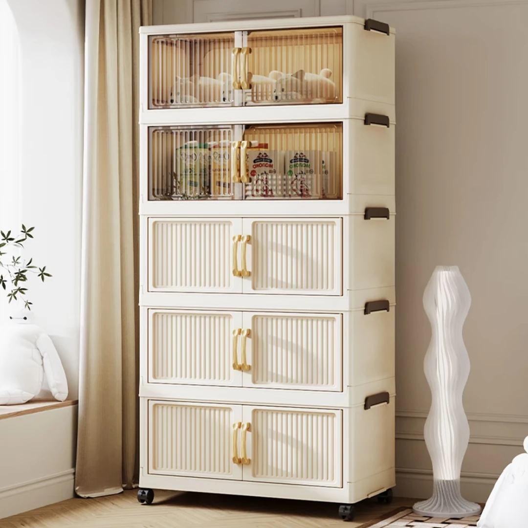 【78面宽5层】居家好物家用全屋简约收纳柜杂物整理储物收纳柜 HQ0