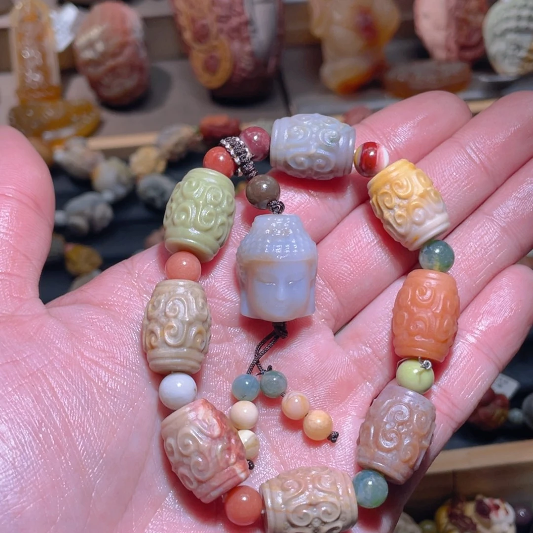 定制石英质玉未镶嵌涛**旧5