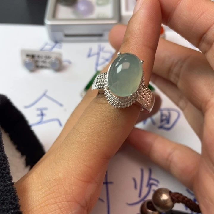 翡翠戒指合金戒指