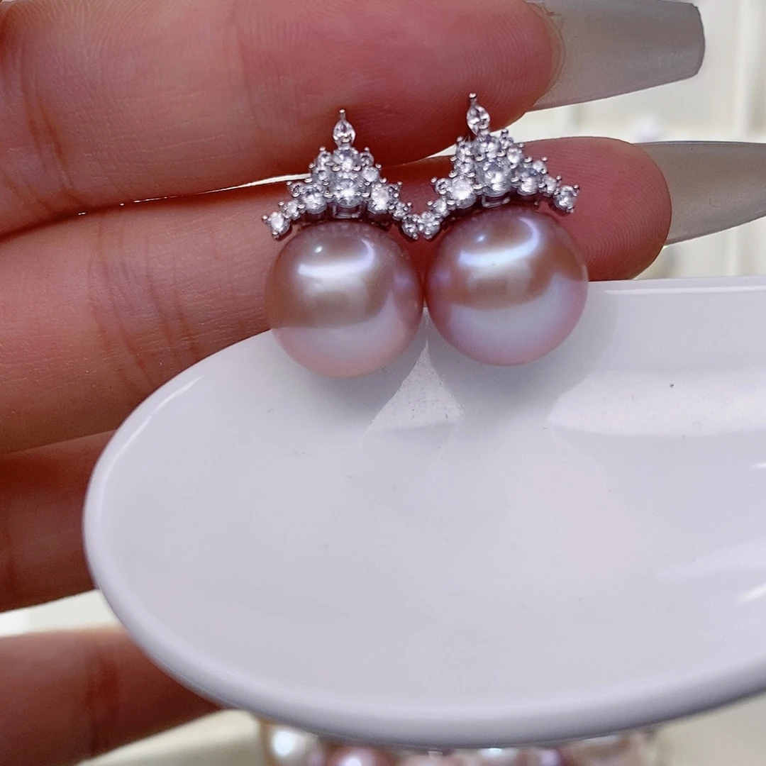 未镶嵌淡水珍珠耳饰