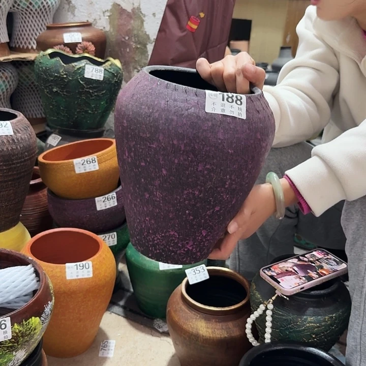 紫色窝口188高度24口径14