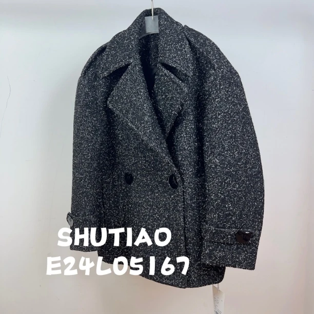 【SHUTIAO】2024秋冬：新款小众设计款外套E24L05167