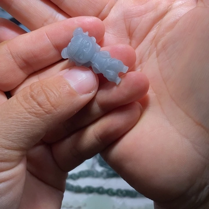 定制翡翠未镶嵌毛