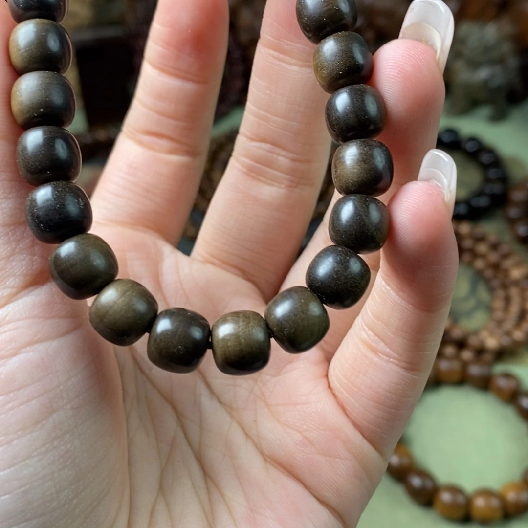 檀香木手串/手链小*?阴沉89，462